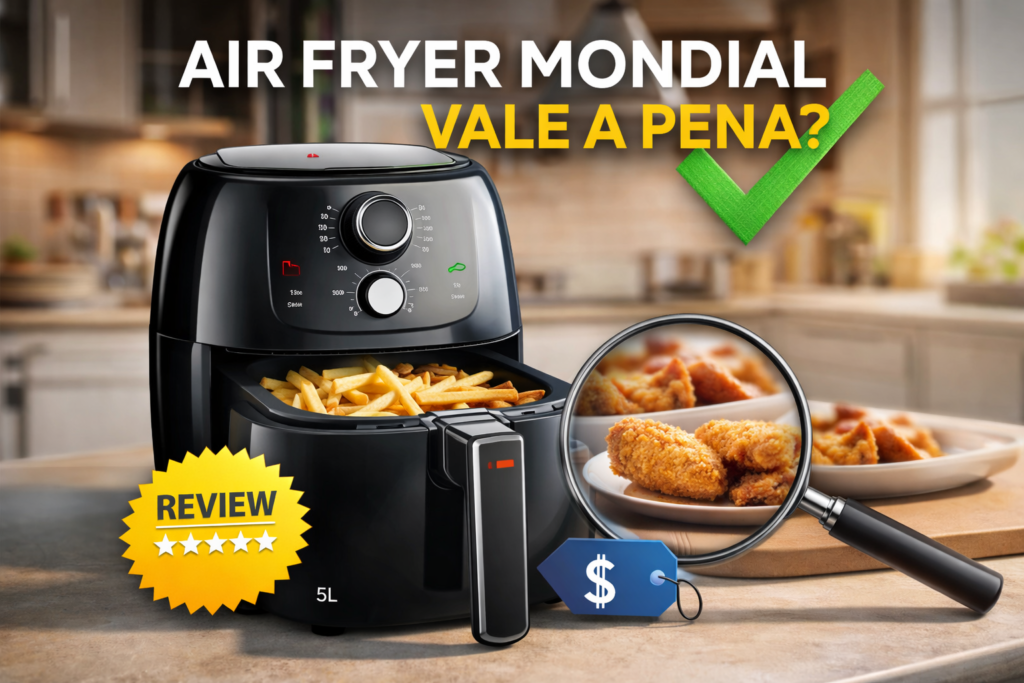 Air fryer Mondial vale a pena review completo com foco em custo-benefício e praticidade