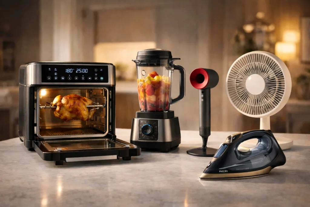 Metodologia de como comparar produtos para Cozinha, Casa, Beleza e Cuidado Pessoal.