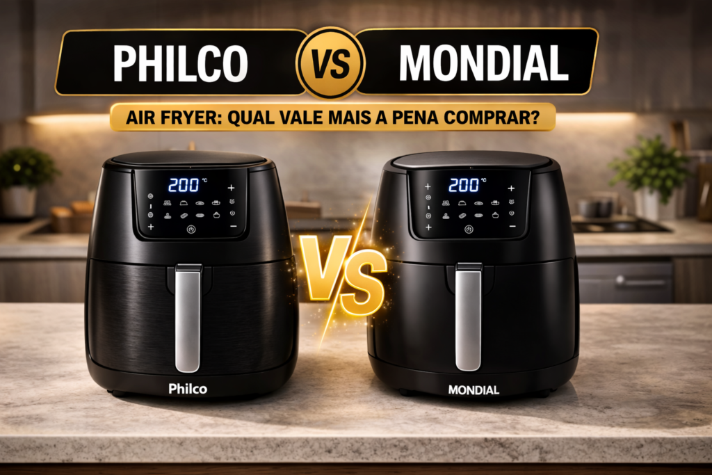 Se você quiser ver quais opções estão realmente com bom preço agora, compare aqui as melhores ofertas de air fryer boa e barata antes de decidir.