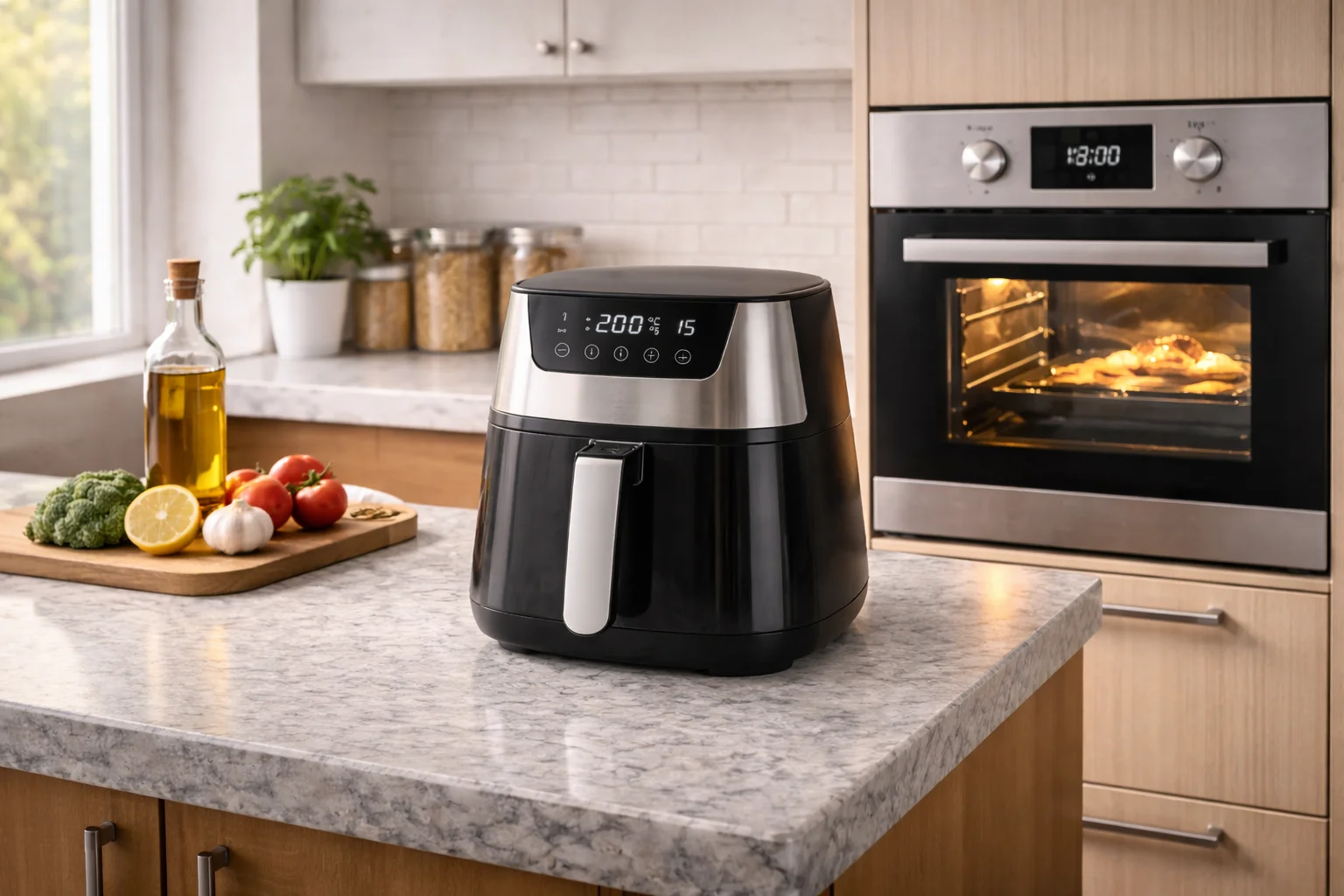 Air fryer substitui o forno elétrico