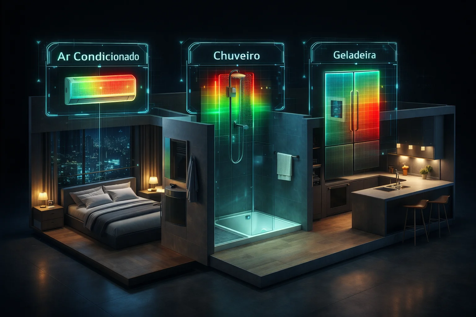 Qual eletrodoméstico gasta mais?