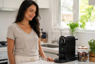 Cafeteira de cápsula gasta energia